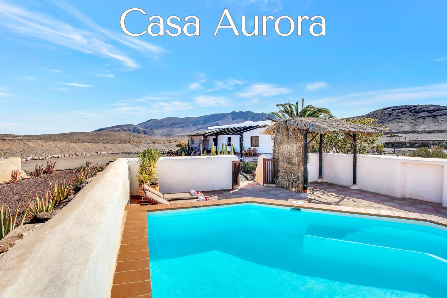 Casa Pilar, Aurora Y Tarabilla En Finca Ecologica Teguitar エクステリア 写真