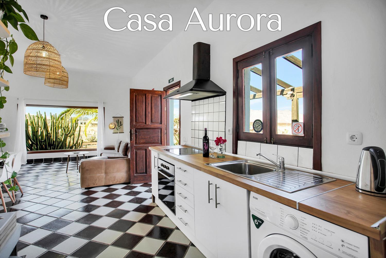 Casa Pilar, Aurora Y Tarabilla En Finca Ecologica Teguitar エクステリア 写真