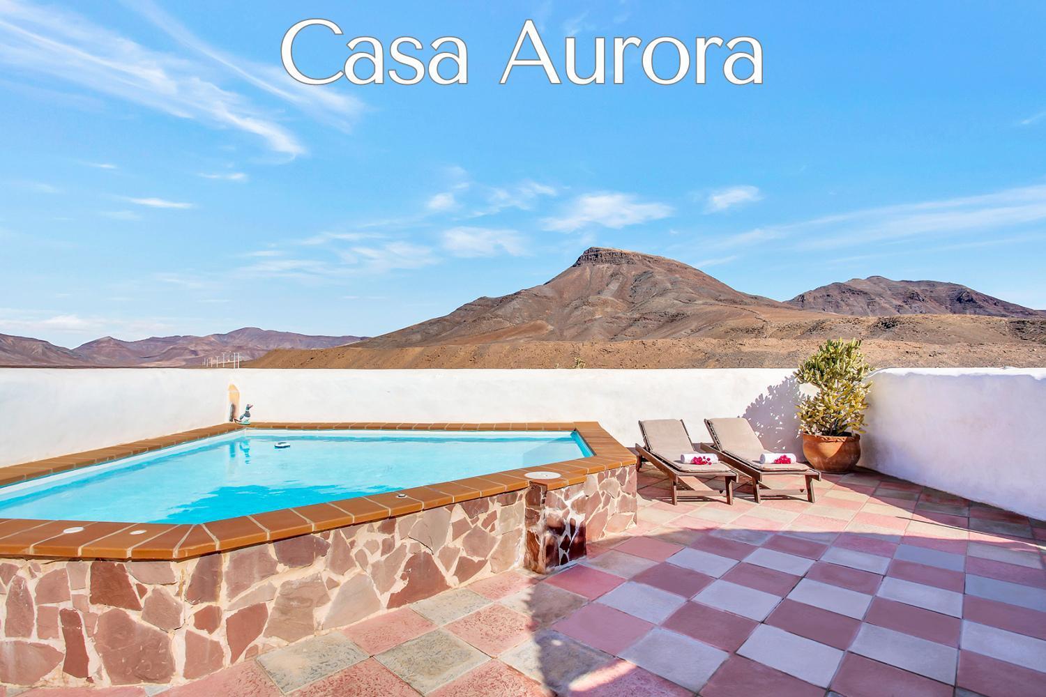 Casa Pilar, Aurora Y Tarabilla En Finca Ecologica Teguitar エクステリア 写真