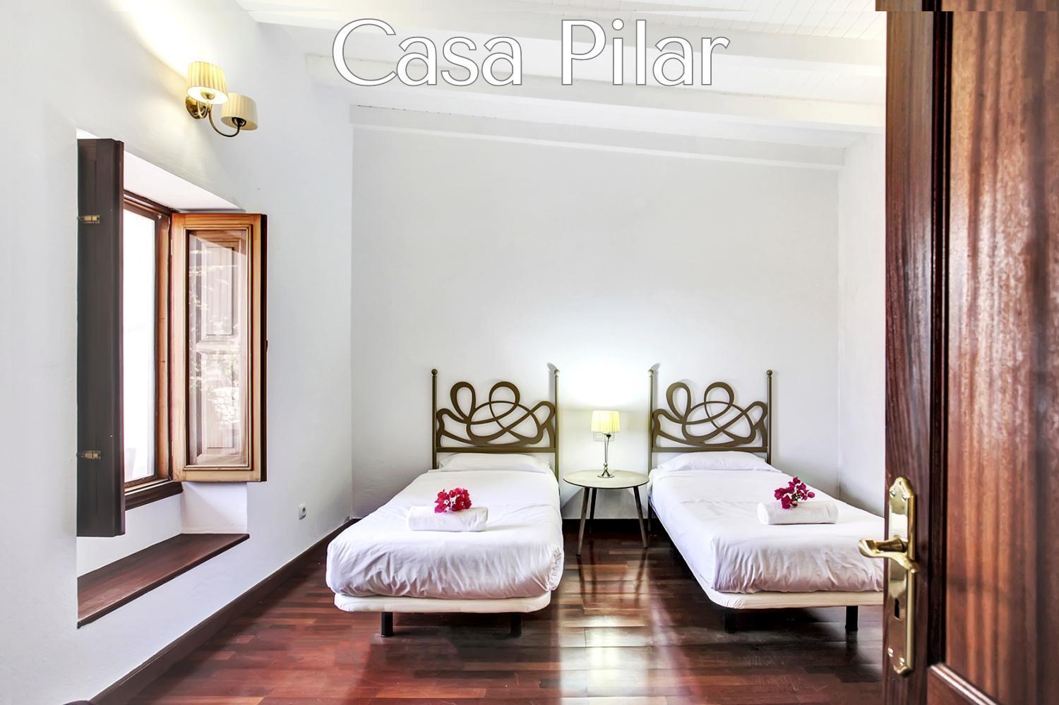 Casa Pilar, Aurora Y Tarabilla En Finca Ecologica Teguitar エクステリア 写真
